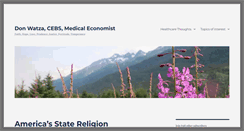 Desktop Screenshot of donwatza.com