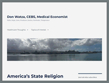 Tablet Screenshot of donwatza.com